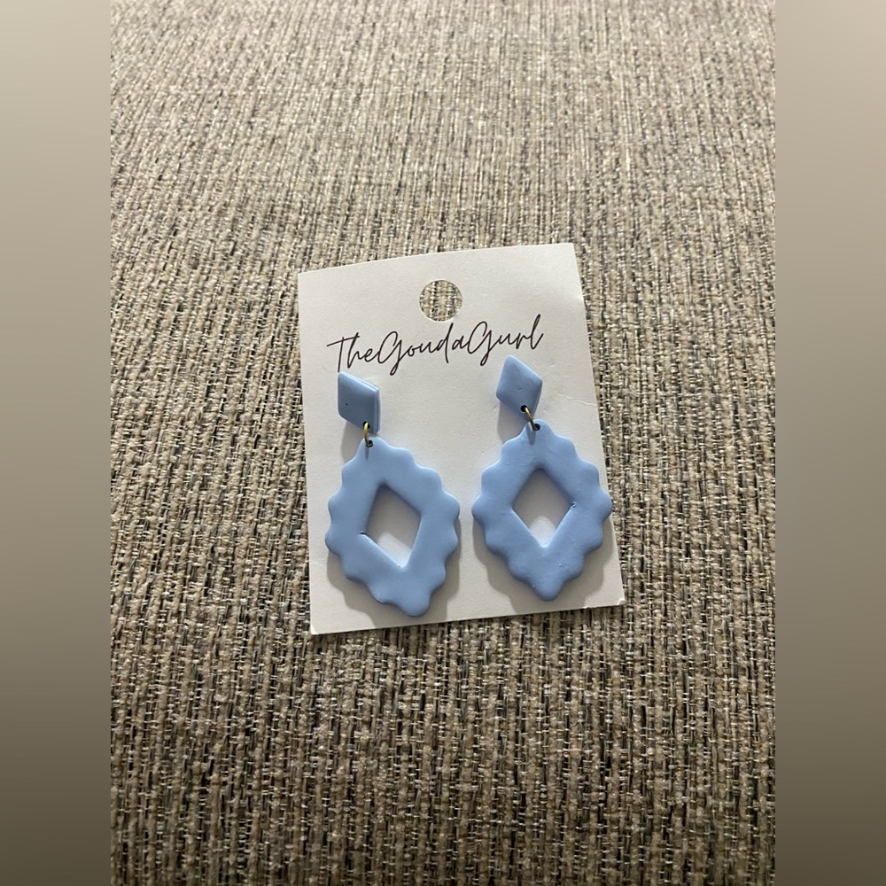 Blue Dangly Earrings | NWT